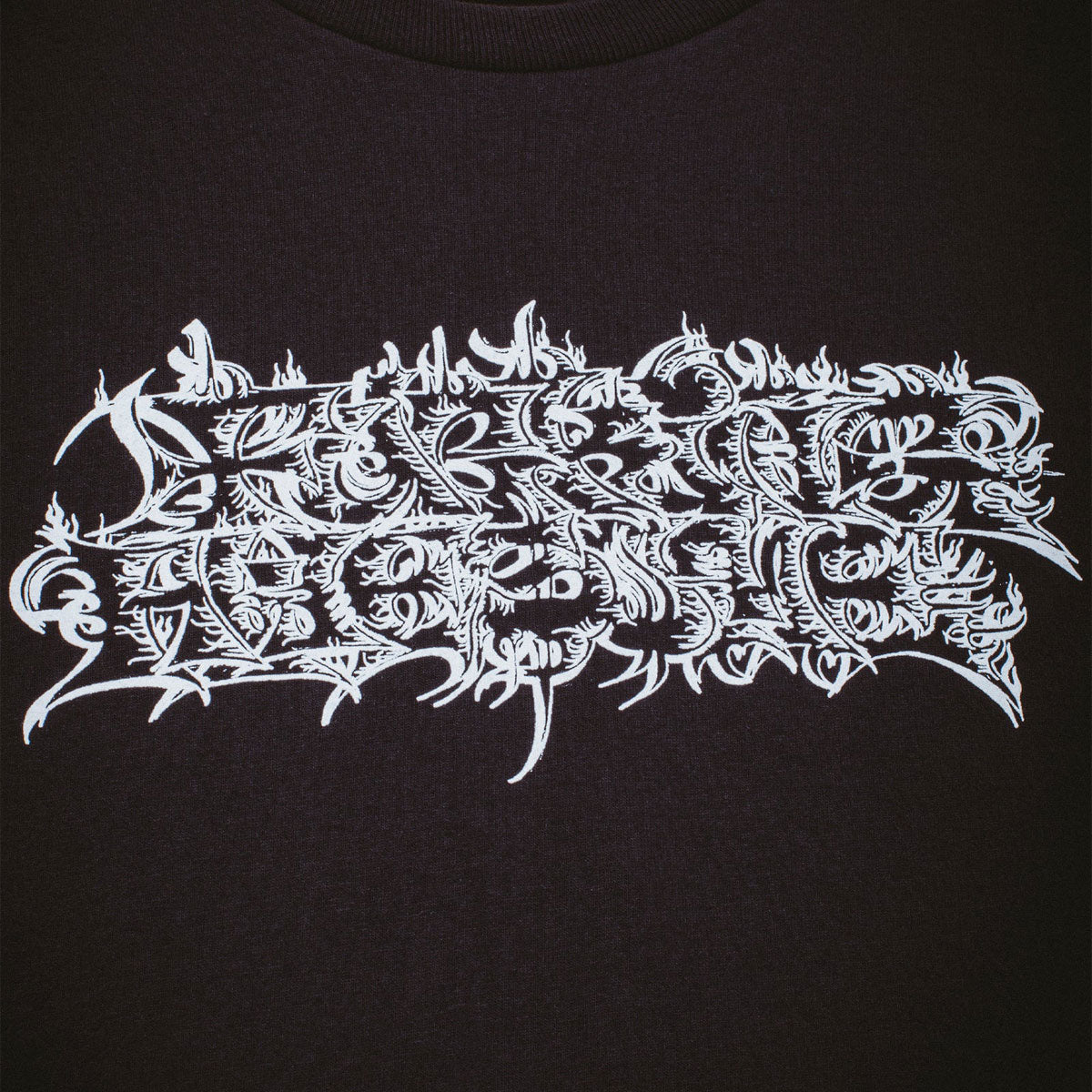 Fucking Awesome Savie Long Sleeve T-Shirt - Black image 3