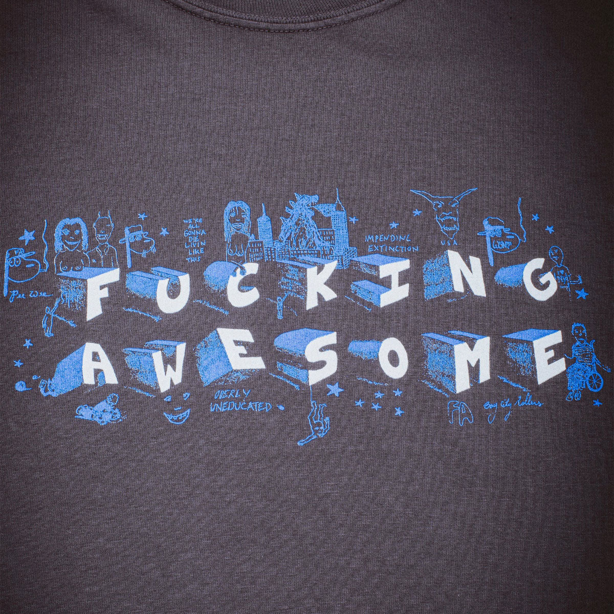 Fucking Awesome Screwball Loco T-Shirt - Pepper image 2