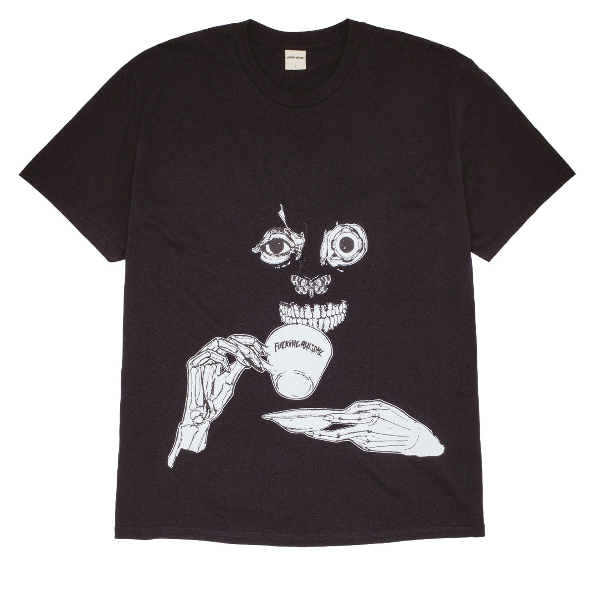 Fucking Awesome Teethface T-Shirt - Black image 1