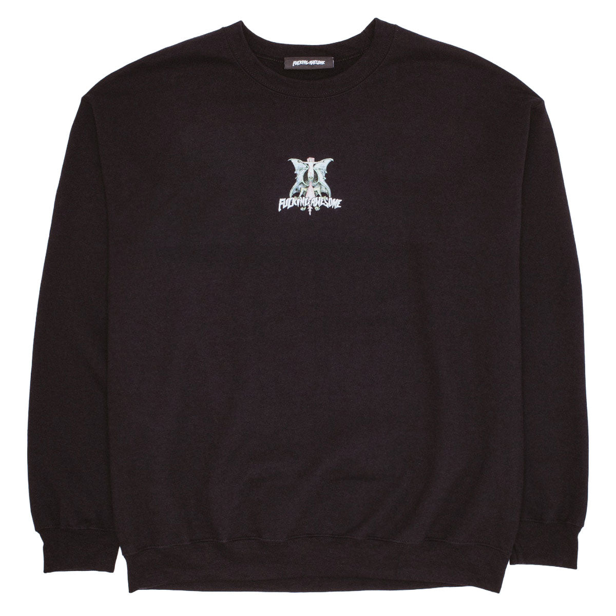 Fucking Awesome Time Bandits Crewneck Sweatshirt - Black image 1