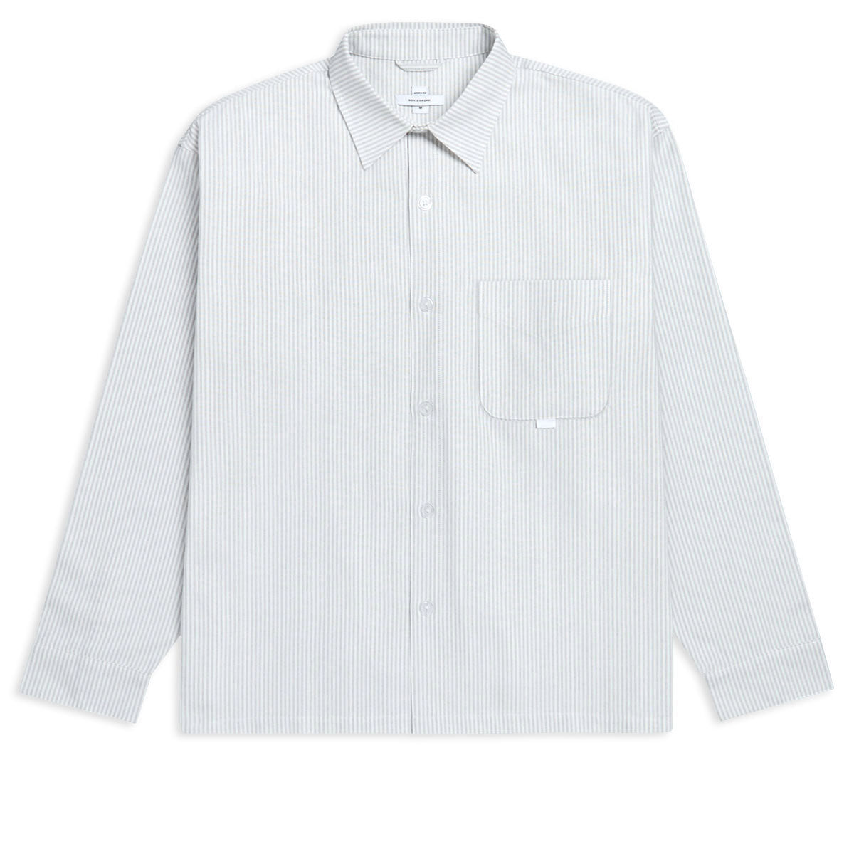 CCS Box Oxford Shirt - Grey Stripe image 1
