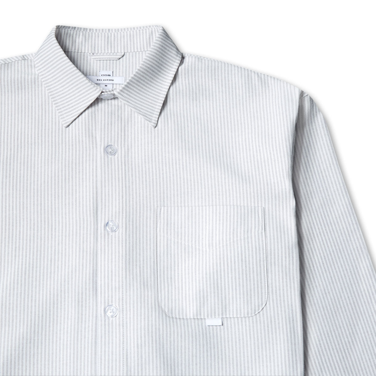 CCS Box Oxford Shirt - Grey Stripe image 3