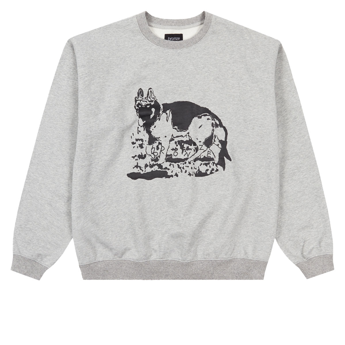 Bronze 56k K9 Sweatshirt - Grey image 1