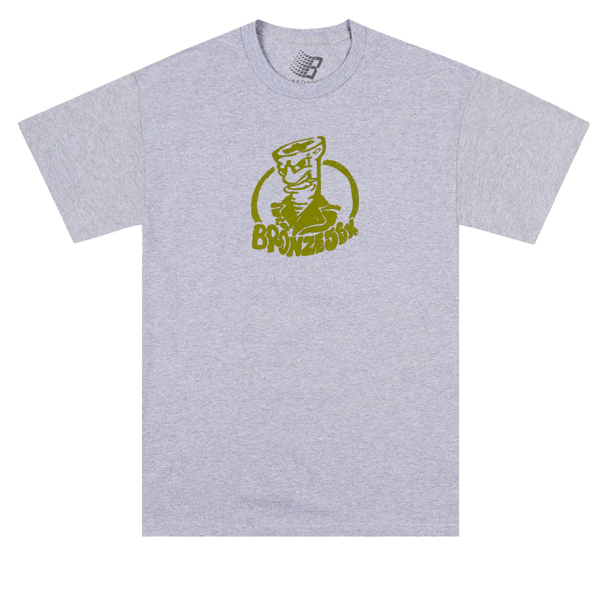 Bronze 56k The Bolt T-Shirt - Heather Grey image 1