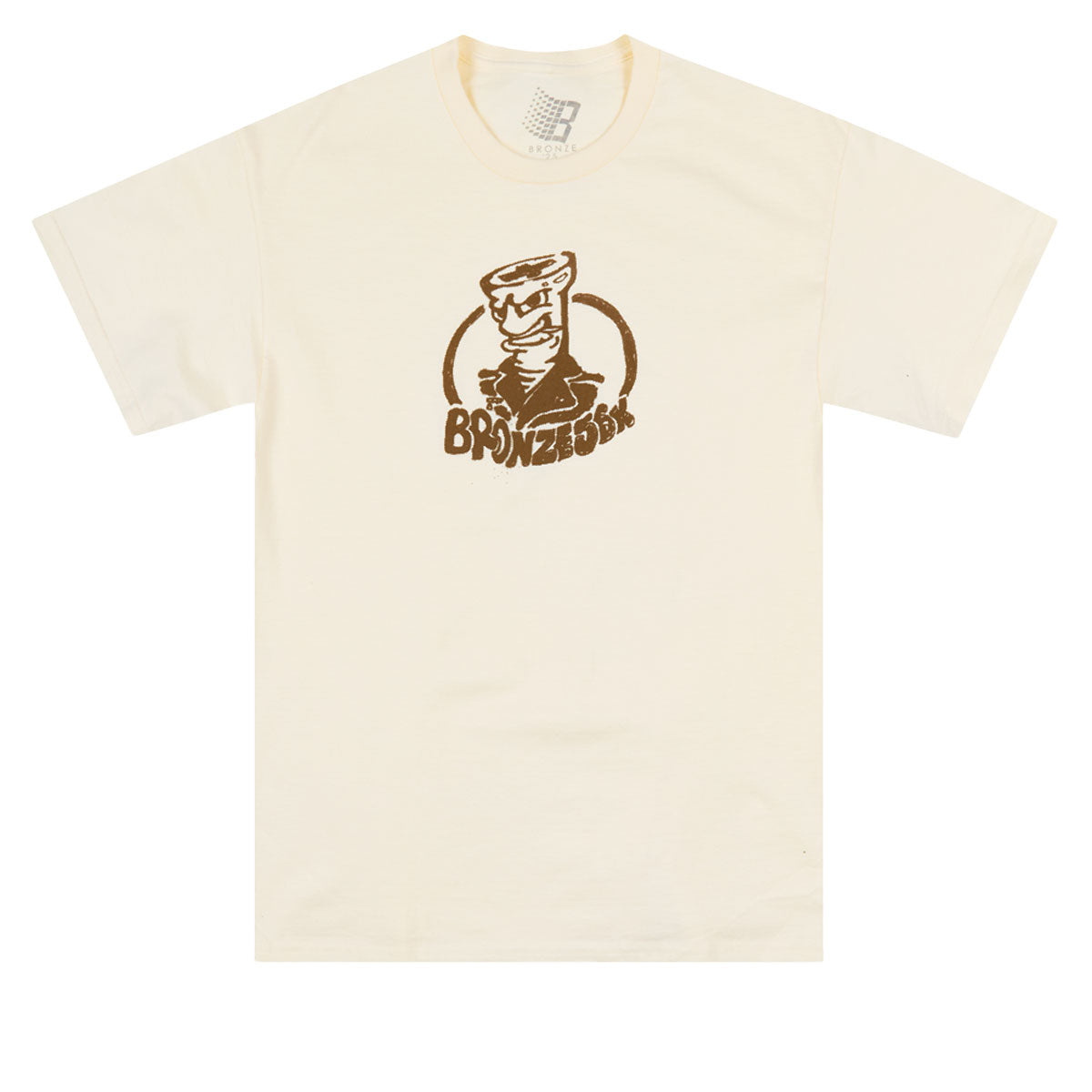 Bronze 56k The Bolt T-Shirt - Cream image 1