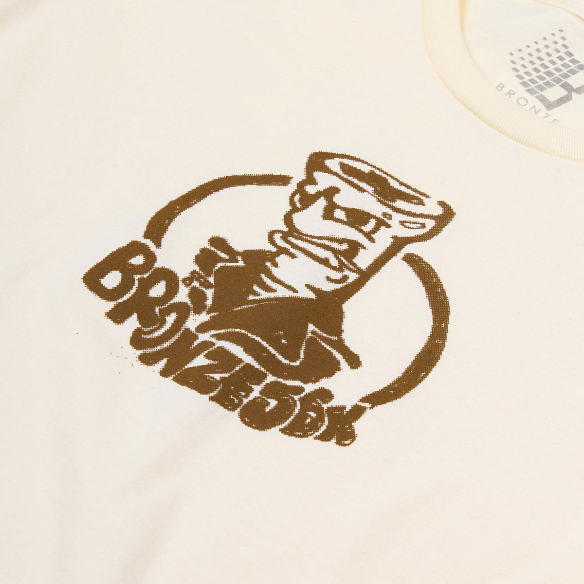 Bronze 56k The Bolt T-Shirt - Cream image 2