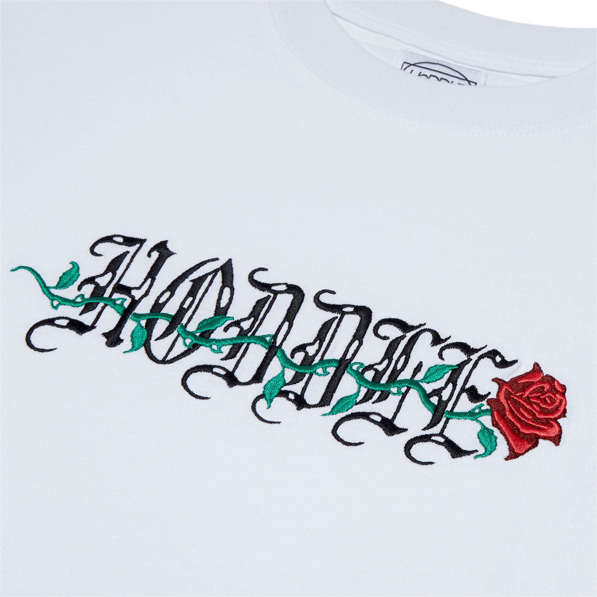 Hoddle Rose T-Shirt - White image 2