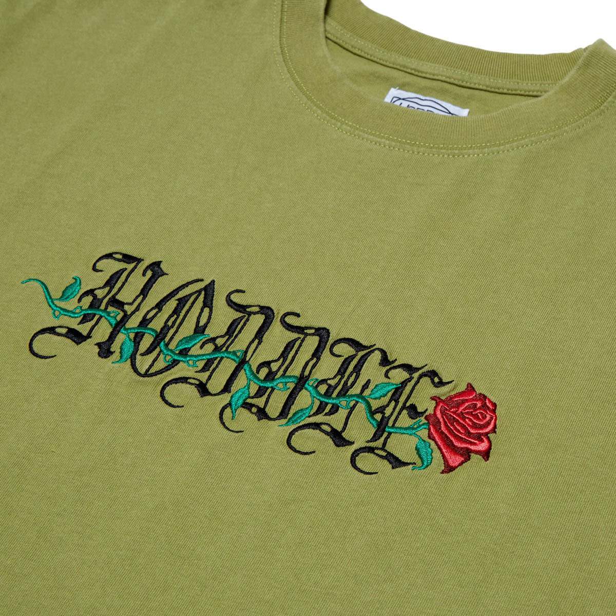 Hoddle Rose T-Shirt - Vintage Green image 2