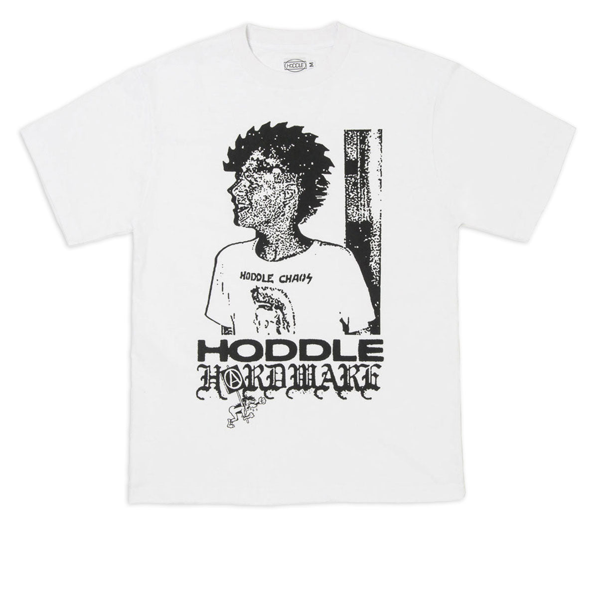 Hoddle Chaos T-Shirt - White image 1