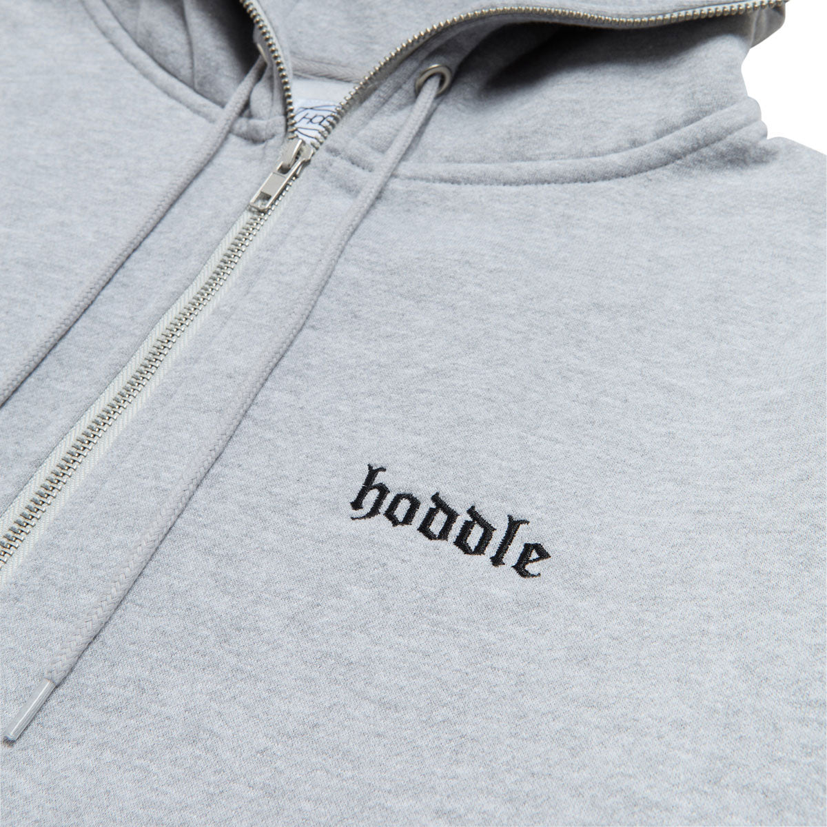 Hoddle Full Zip Hoodie - Grey image 2