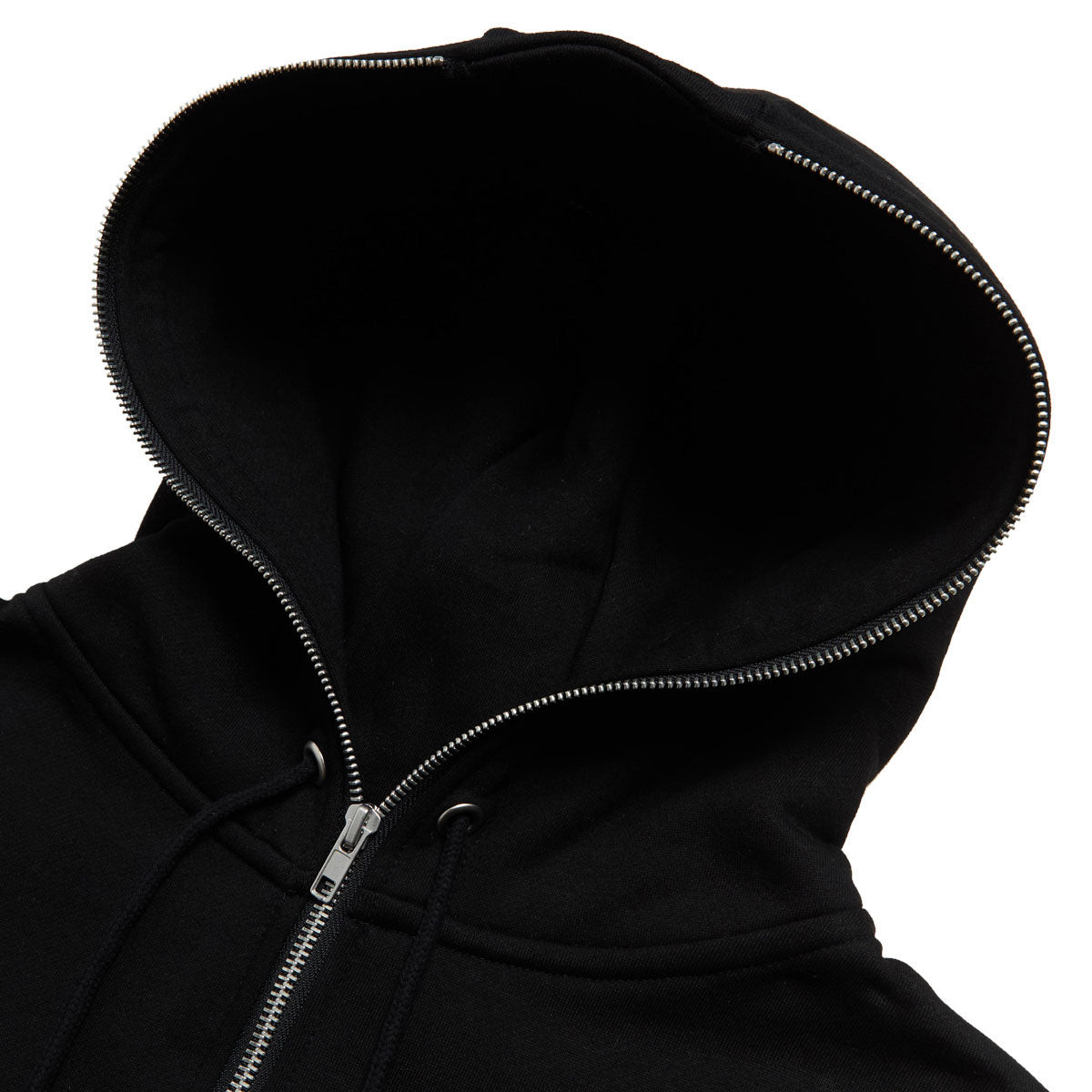 Hoddle Full Zip Hoodie - Black image 3