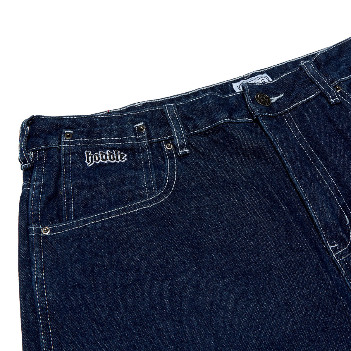 Hoddle Ranger Jeans - Indigo/White Stitch image 3