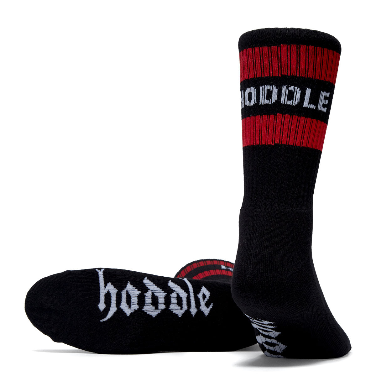 Hoddle Old English Socks - Black image 2