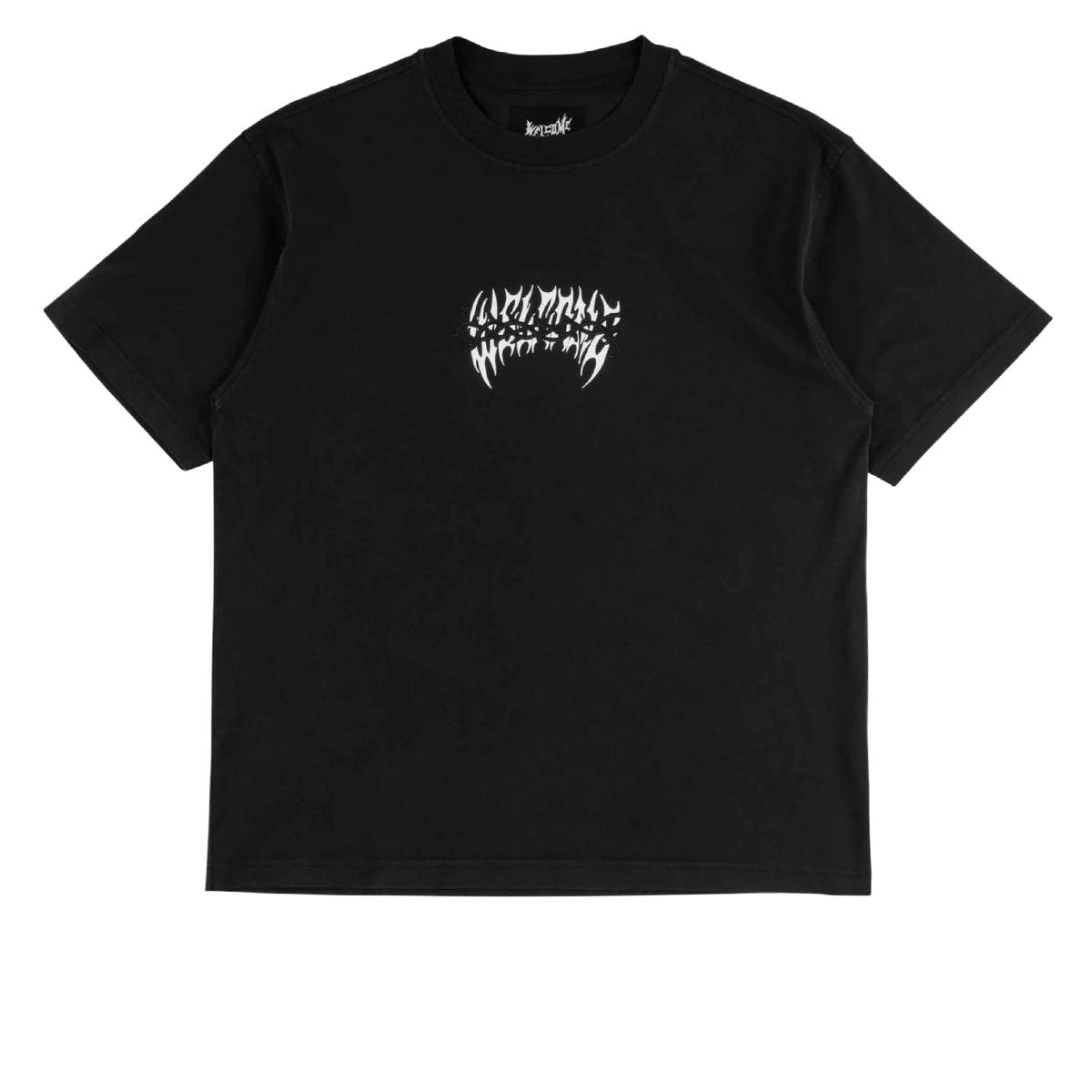 Welcome Brier Garment-Dyed Knit T-Shirt - Black image 1