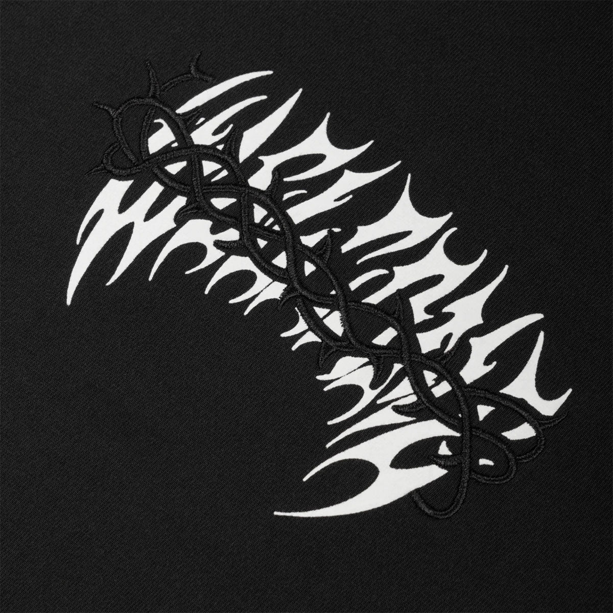 Welcome Brier Garment-Dyed Knit T-Shirt - Black image 2
