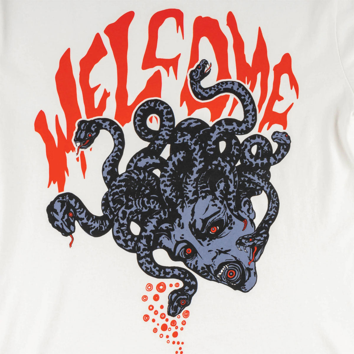 Welcome Medusa T-Shirt - White/Red image 2