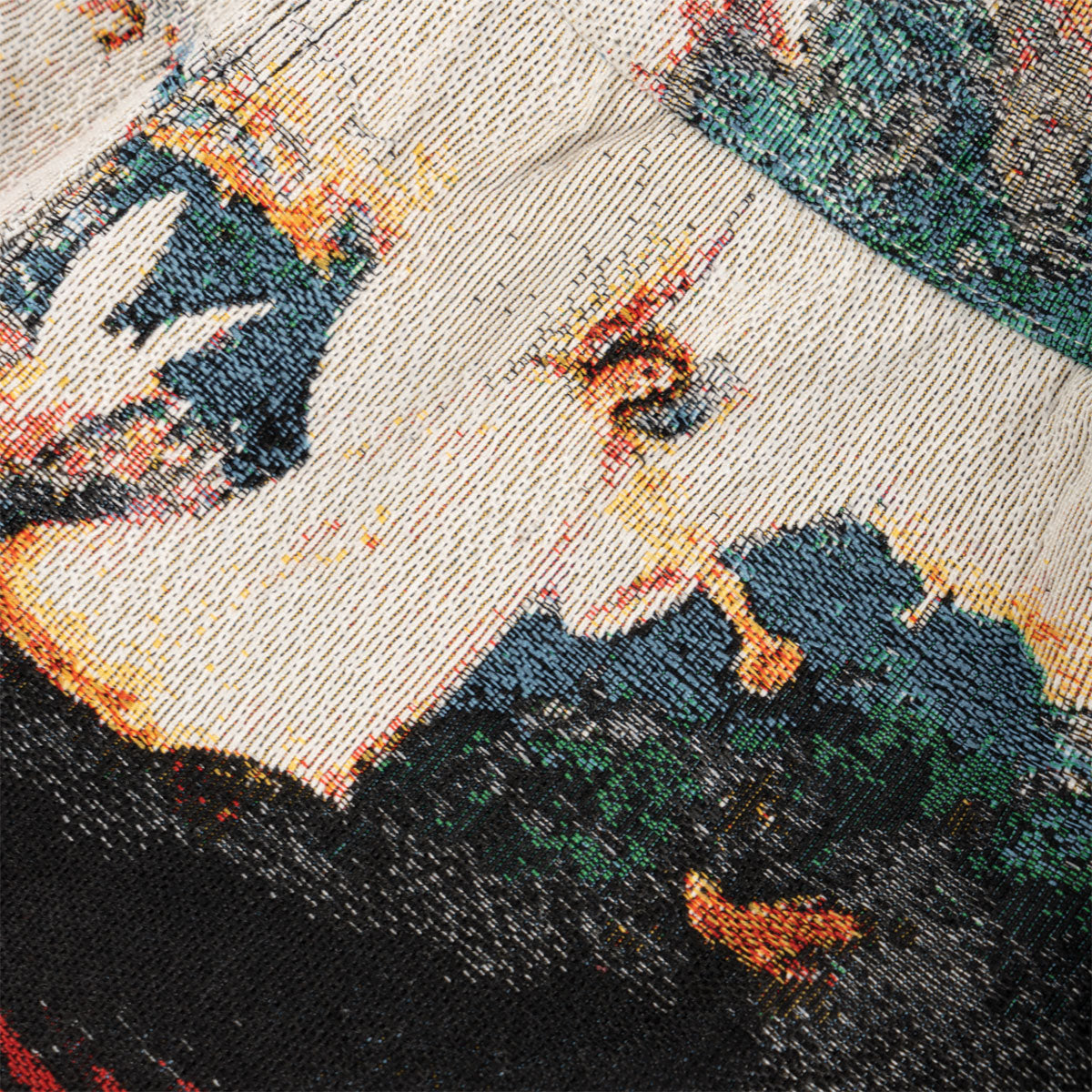 Welcome Rapture Tapestry Shorts - Bone image 3