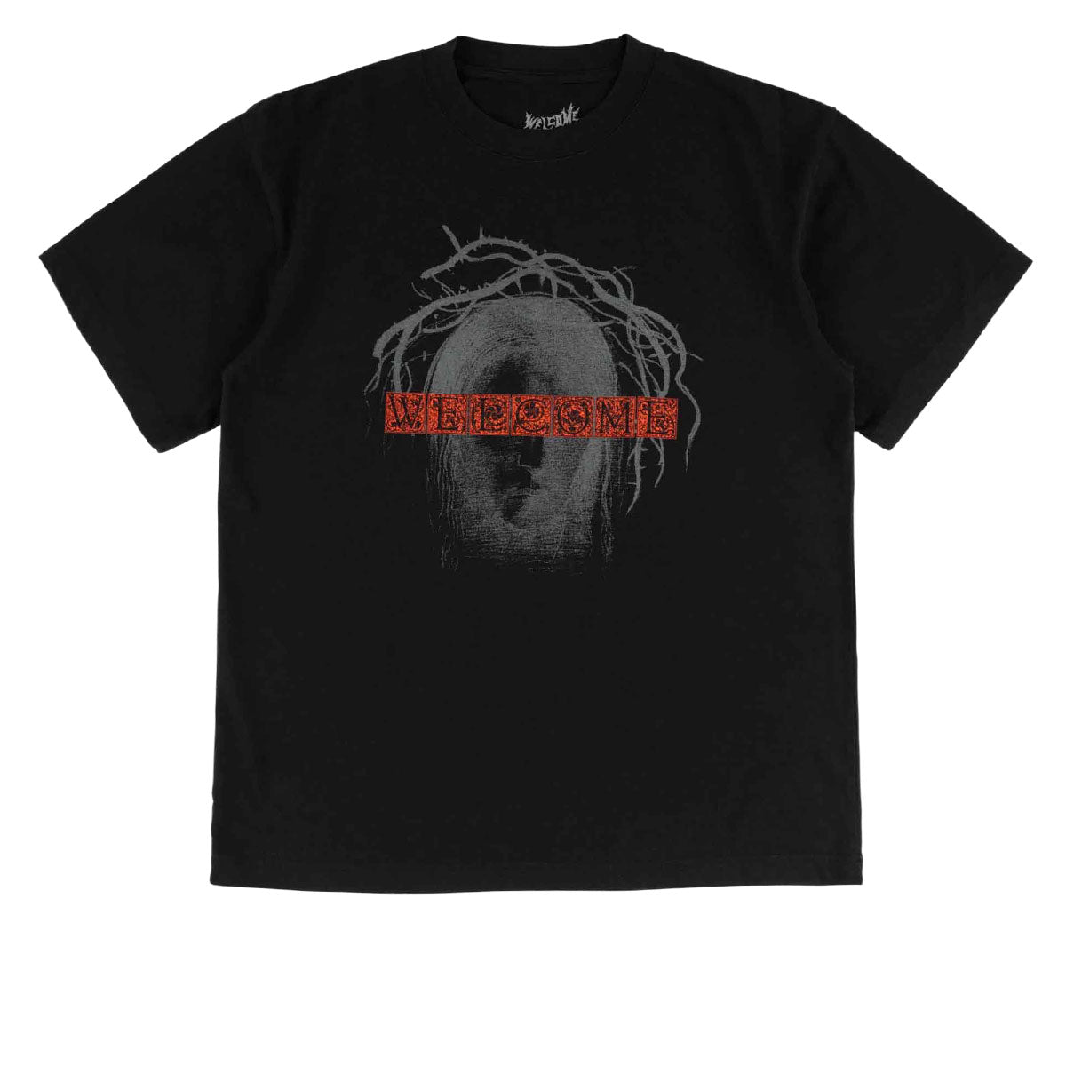 Welcome Redacted T-Shirt - Black image 1