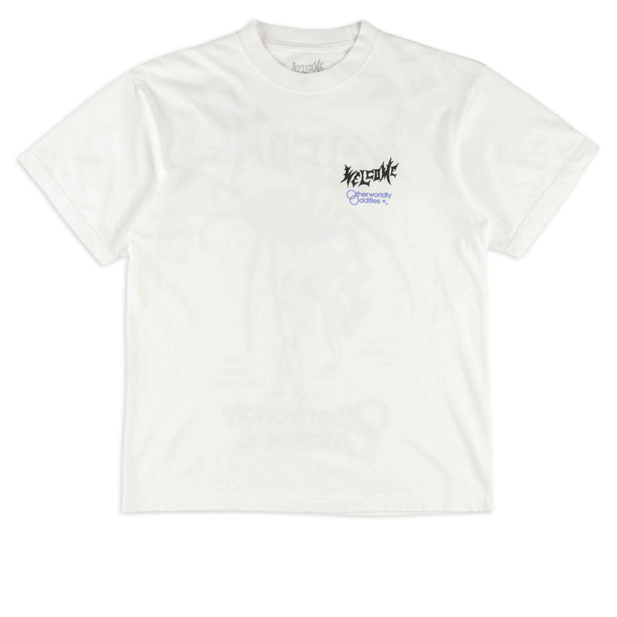 Welcome Widow T-Shirt - White/Purple image 2