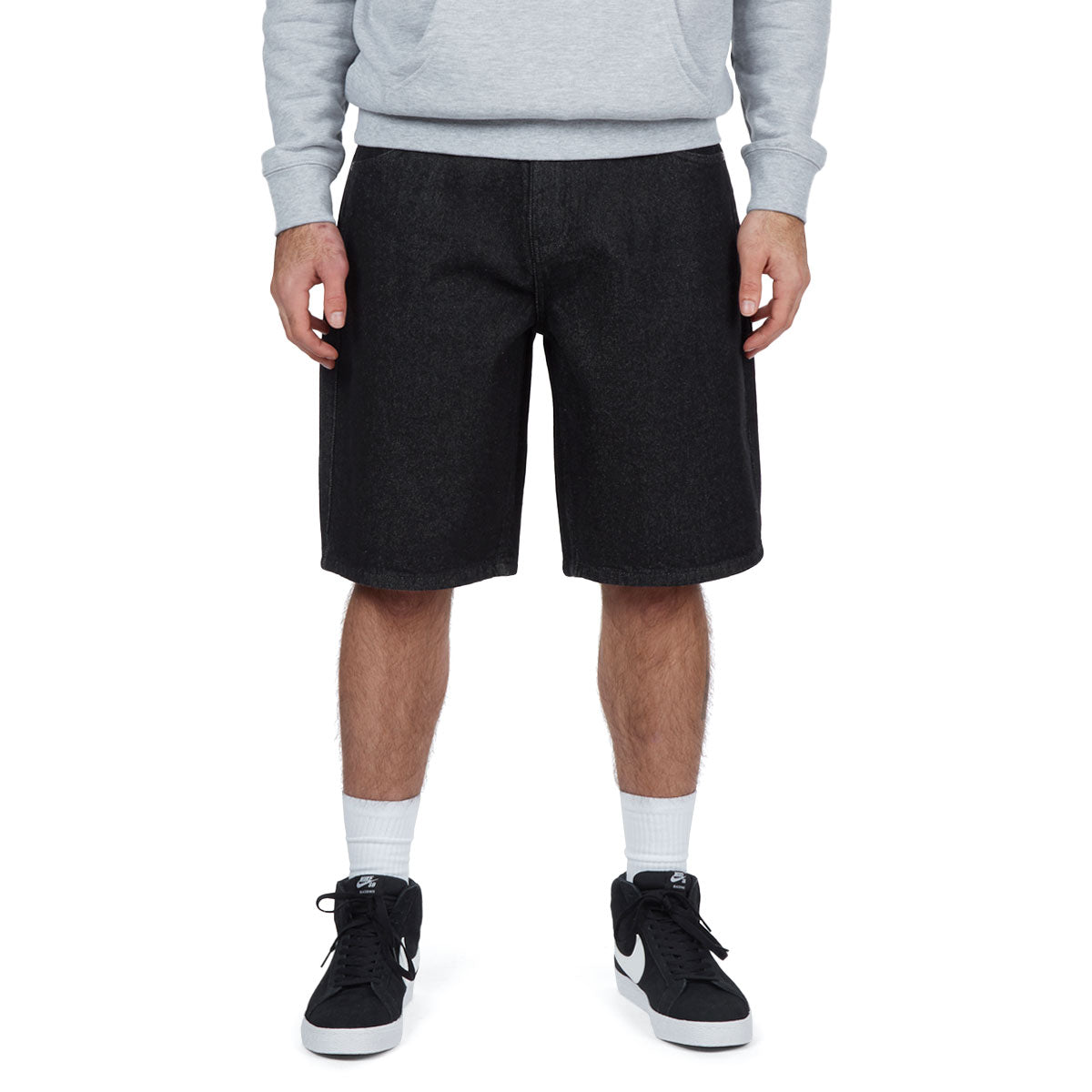 CCS 97 Star Denim Shorts - Black image 1