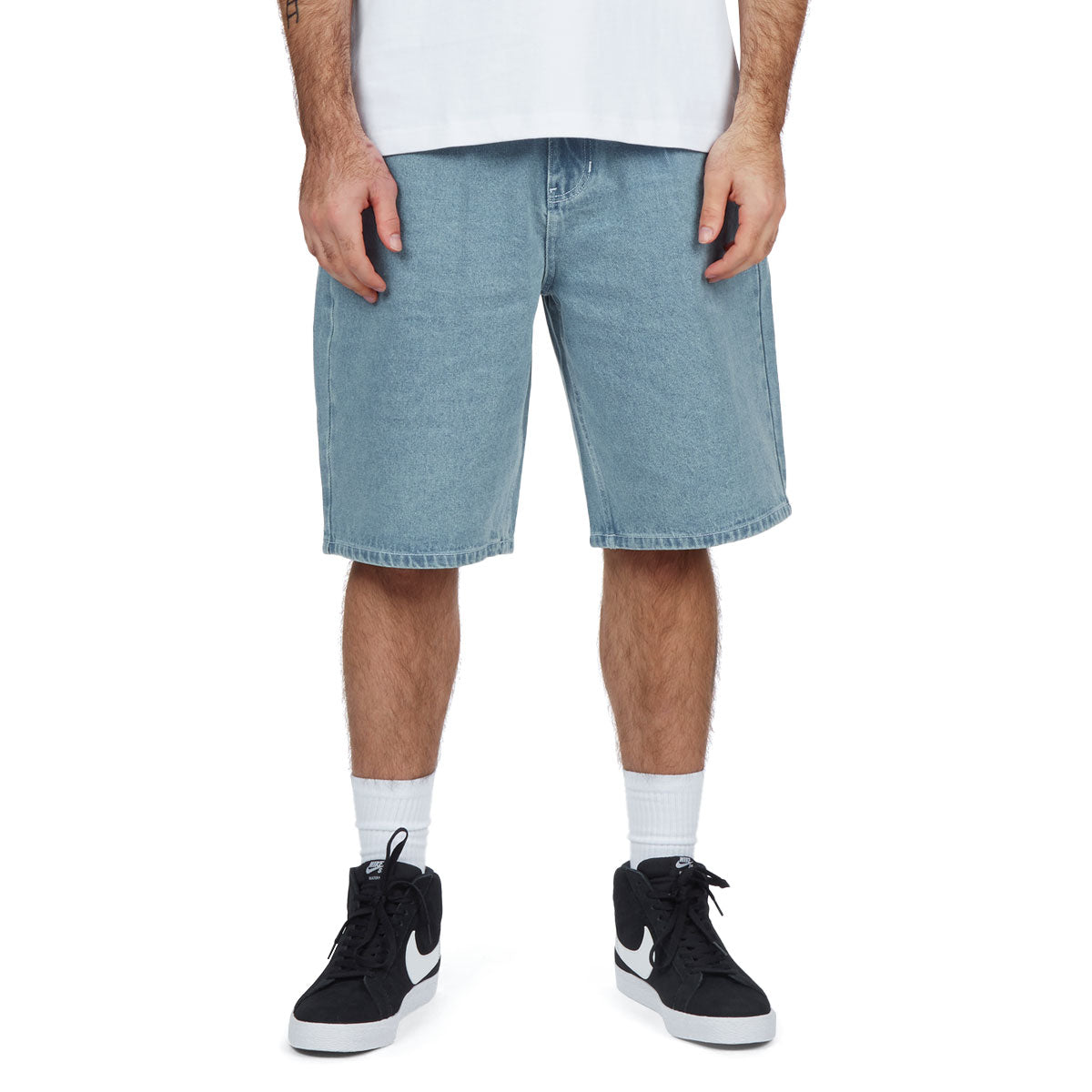 CCS 97 Star Denim Shorts - Rinsed Blue image 1