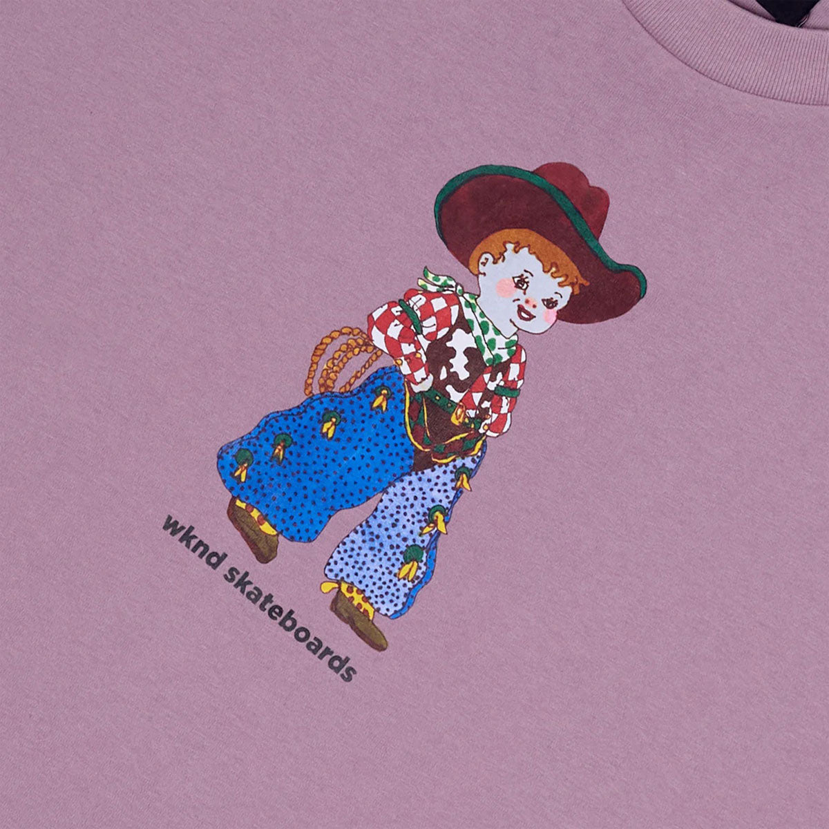WKND Cowboy T-Shirt - Mauve image 2