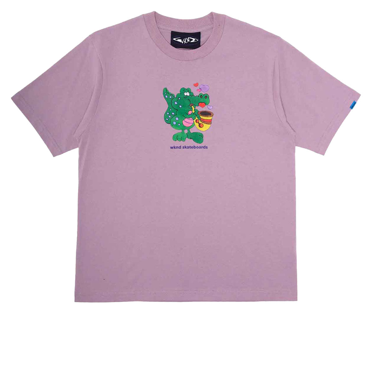WKND Hello March T-Shirt - Mauve image 1