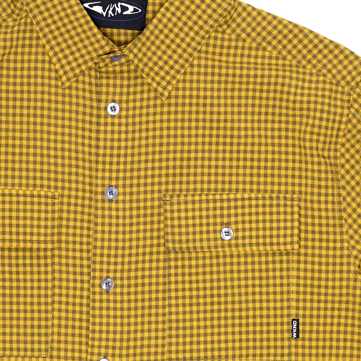 WKND Wilson Shirt - Mustard/Olive image 2