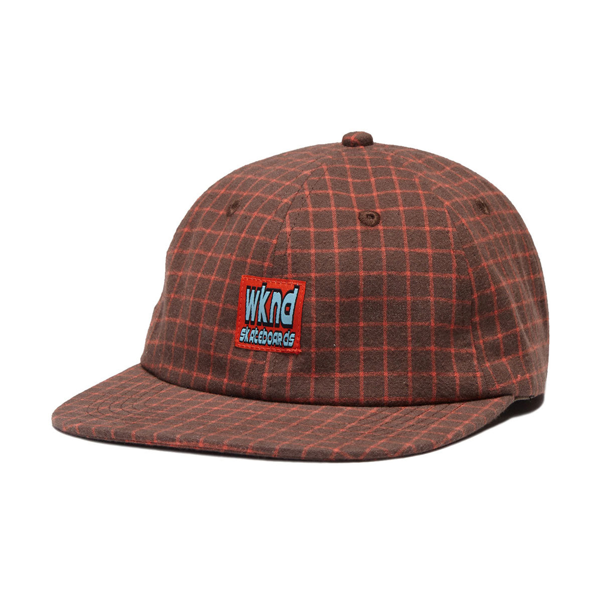 WKND RR Hat - Brown Check image 1