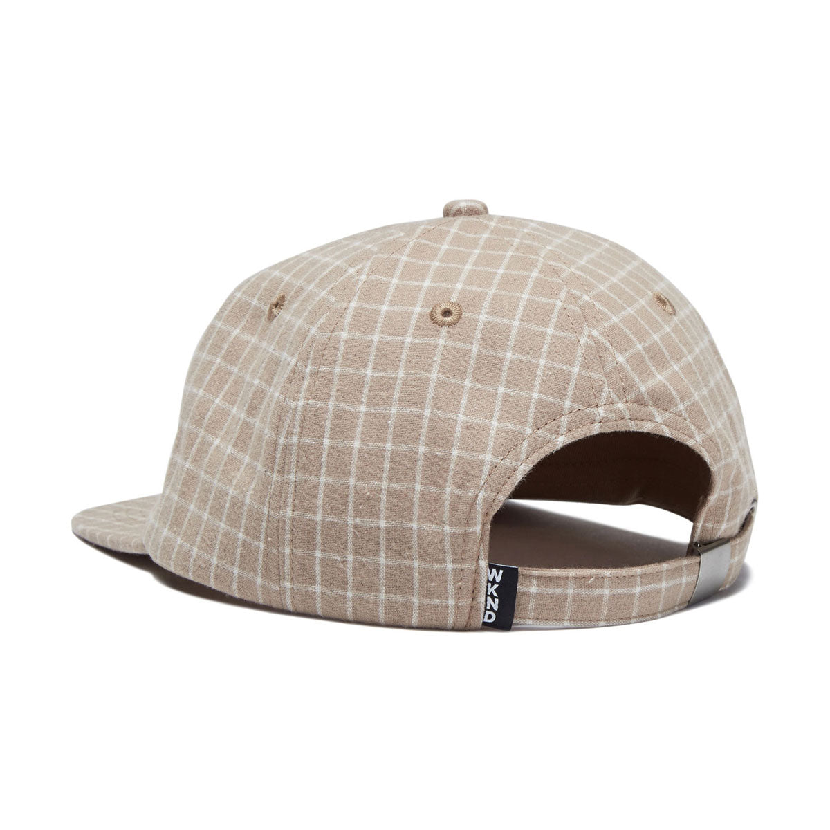 WKND RR Hat - Beige Check image 2