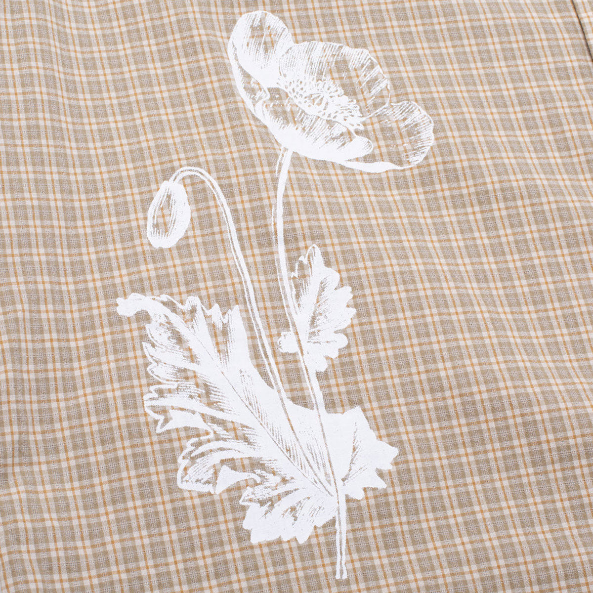 GX1000 Short Sleeve Button Down Shirt - Tan Plaid image 3