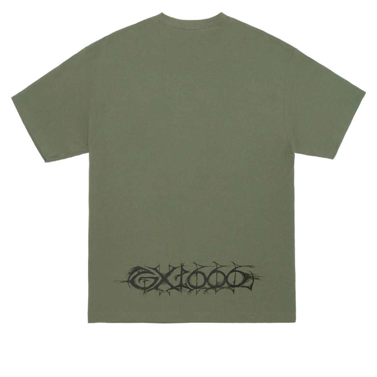 GX1000 Dystopia Gas Mask T-Shirt - Military Green image 2