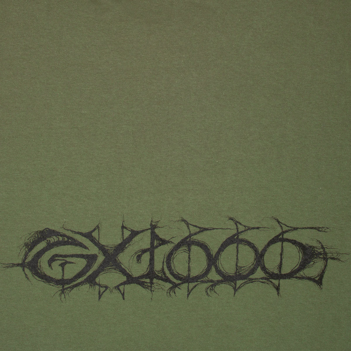 GX1000 Dystopia Gas Mask T-Shirt - Military Green image 4