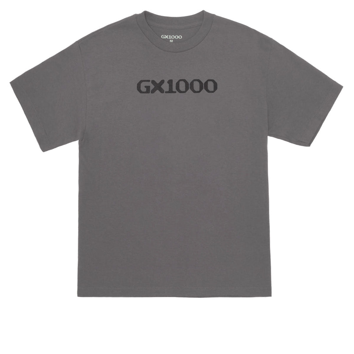 GX1000 OG Logo T-Shirt - Charcoal/Black Font image 1