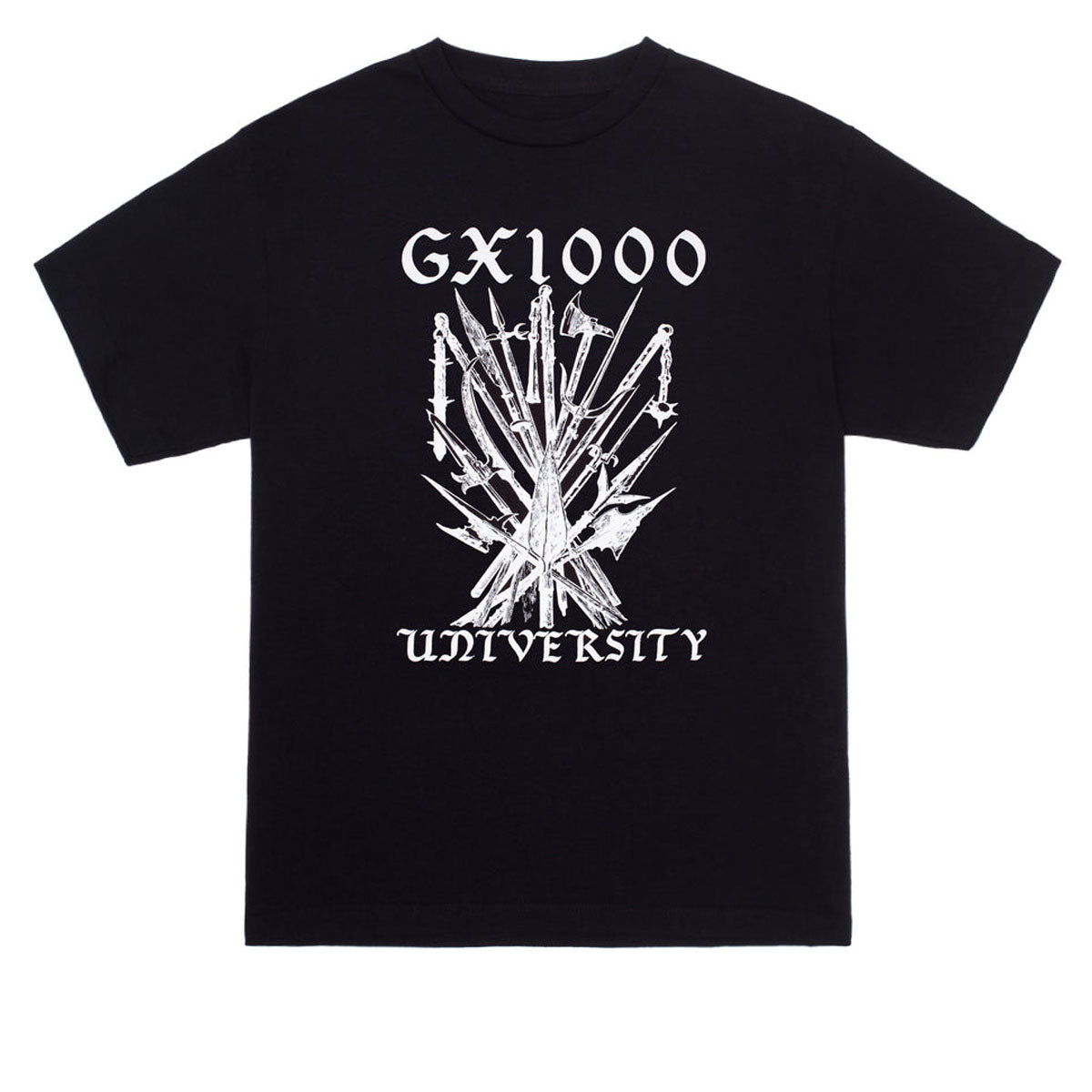 GX1000 University T-Shirt - Black image 1
