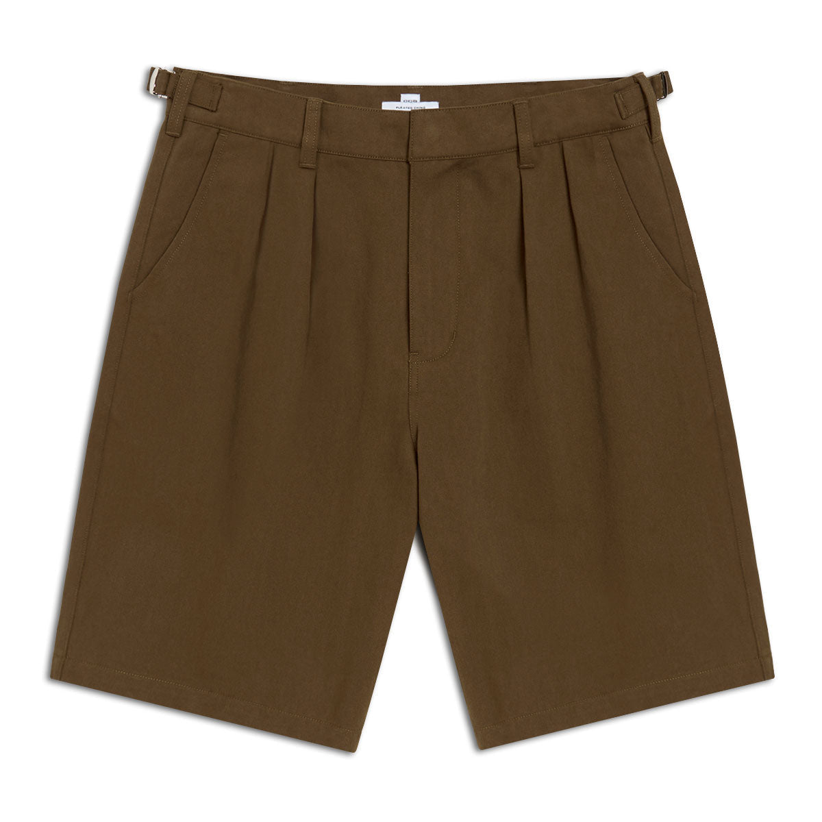 CCS Pleated Chino Shorts - Brown image 2