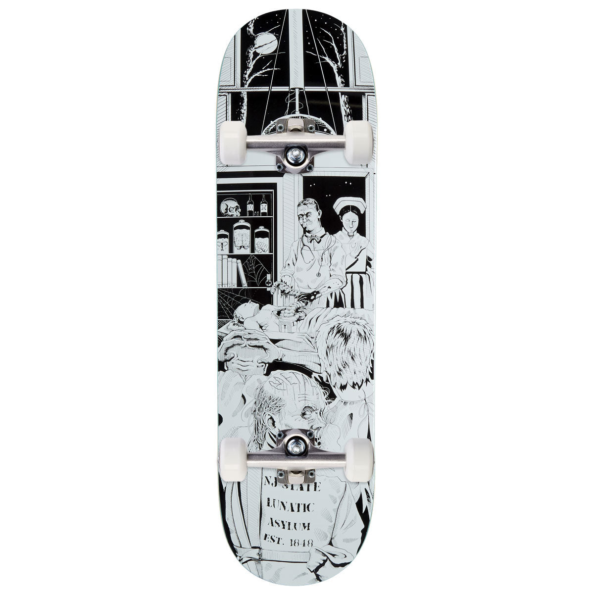 Metal Welcome Home Skateboard Complete - 8.75