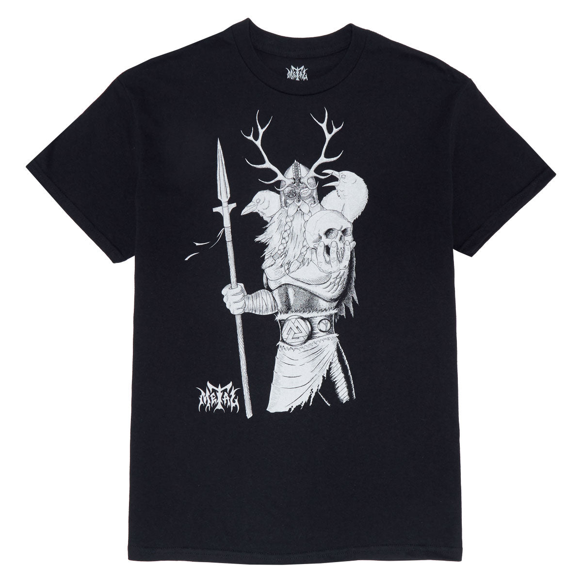 Metal Odin T-Shirt - Black image 1