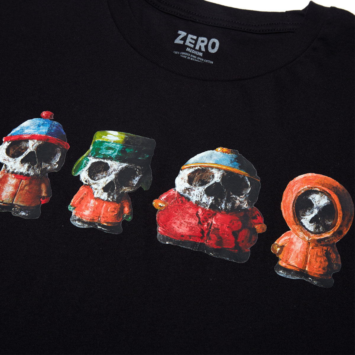 Zero South Park Horror T-Shirt - Black image 2