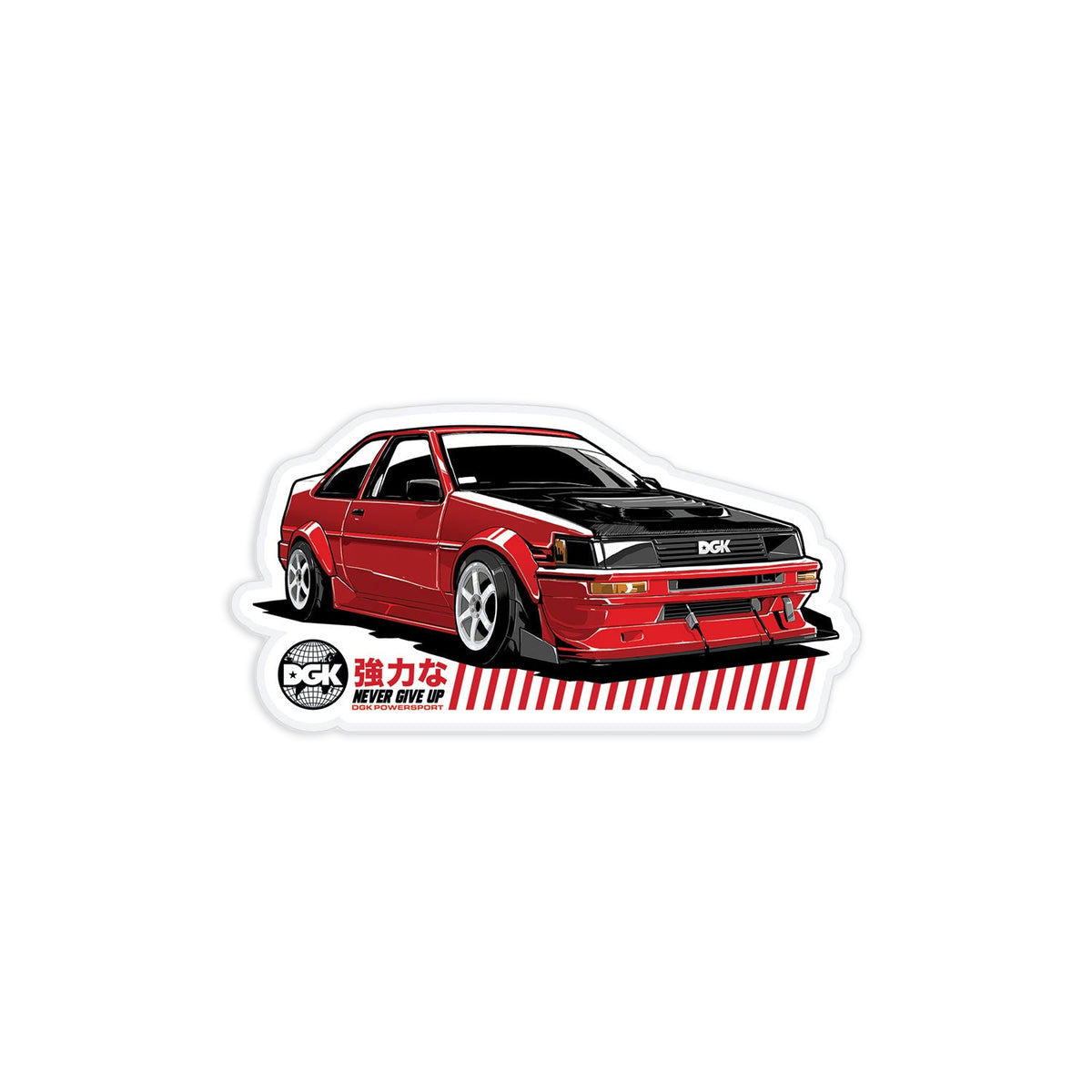 DGK Twin Cam Sticker image 1