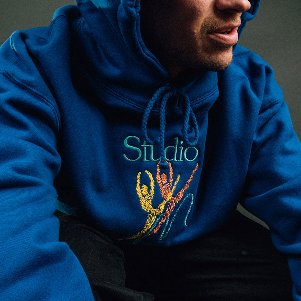 Studio Grand Jeté Hoodie - Royal Blue image 2
