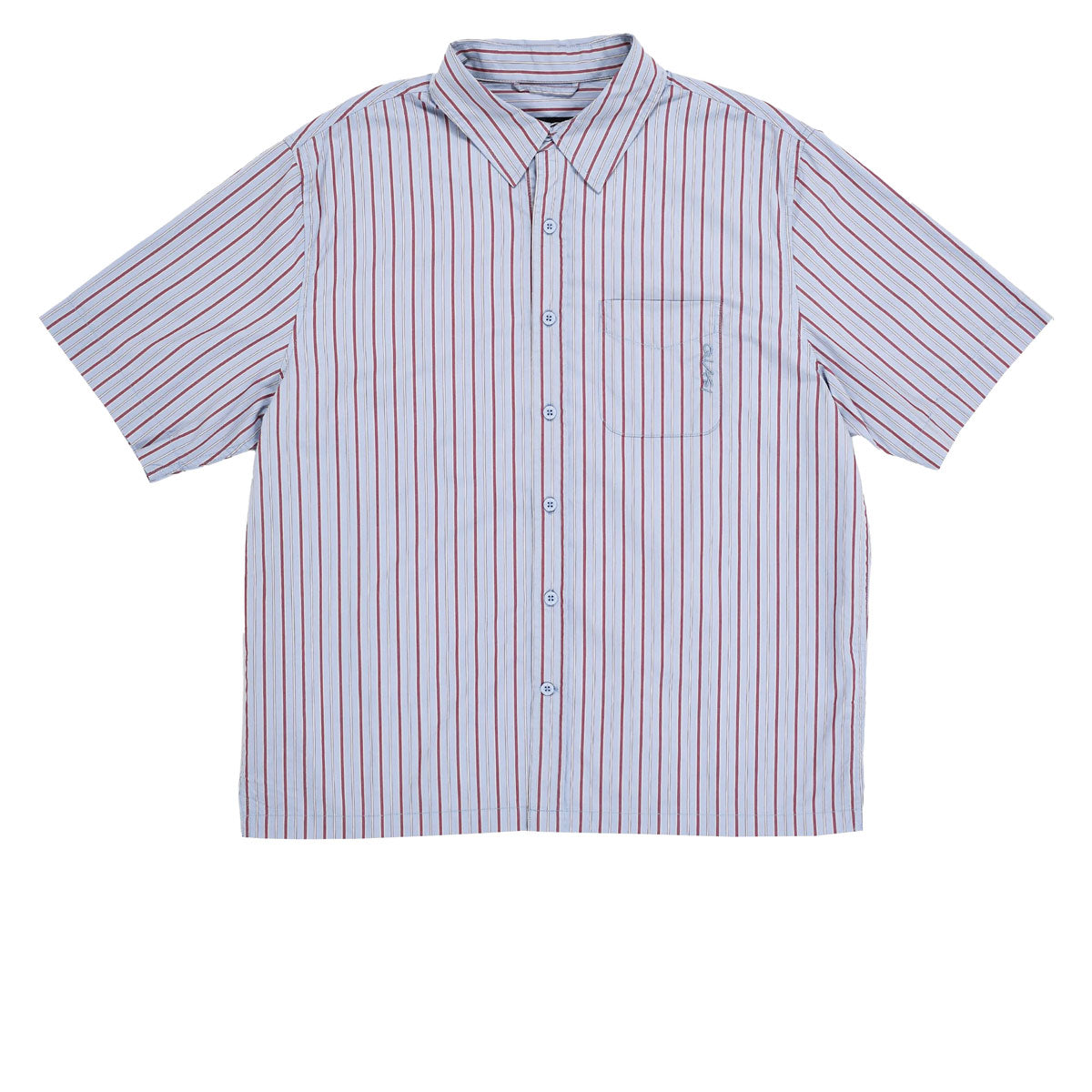 Quasi Kavlin Sleeve Button Up Shirt - Blue image 1