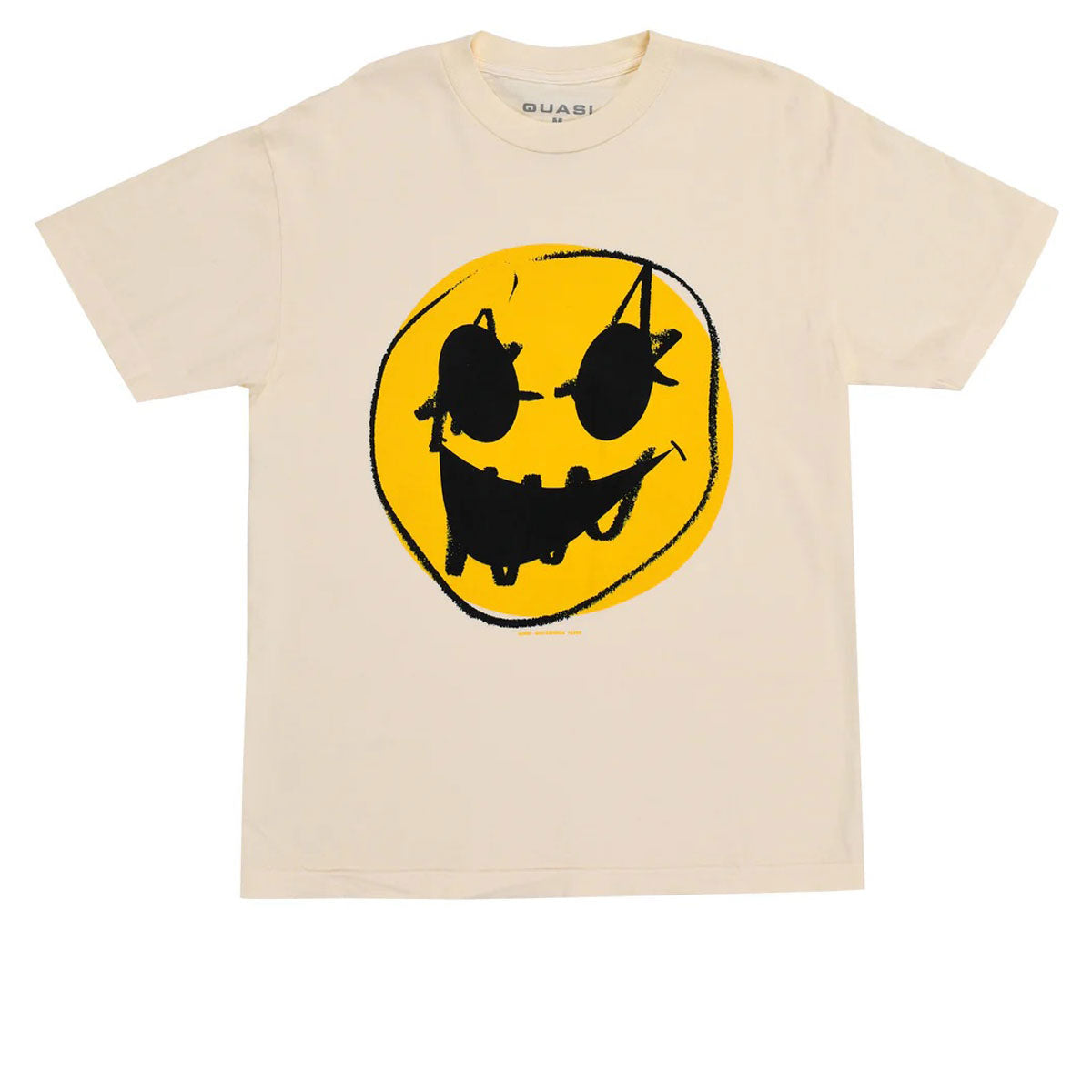 Quasi Haha T-Shirt - Faded Cream image 1