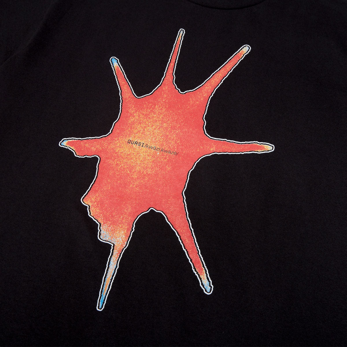Quasi Spur T-Shirt - Black image 2