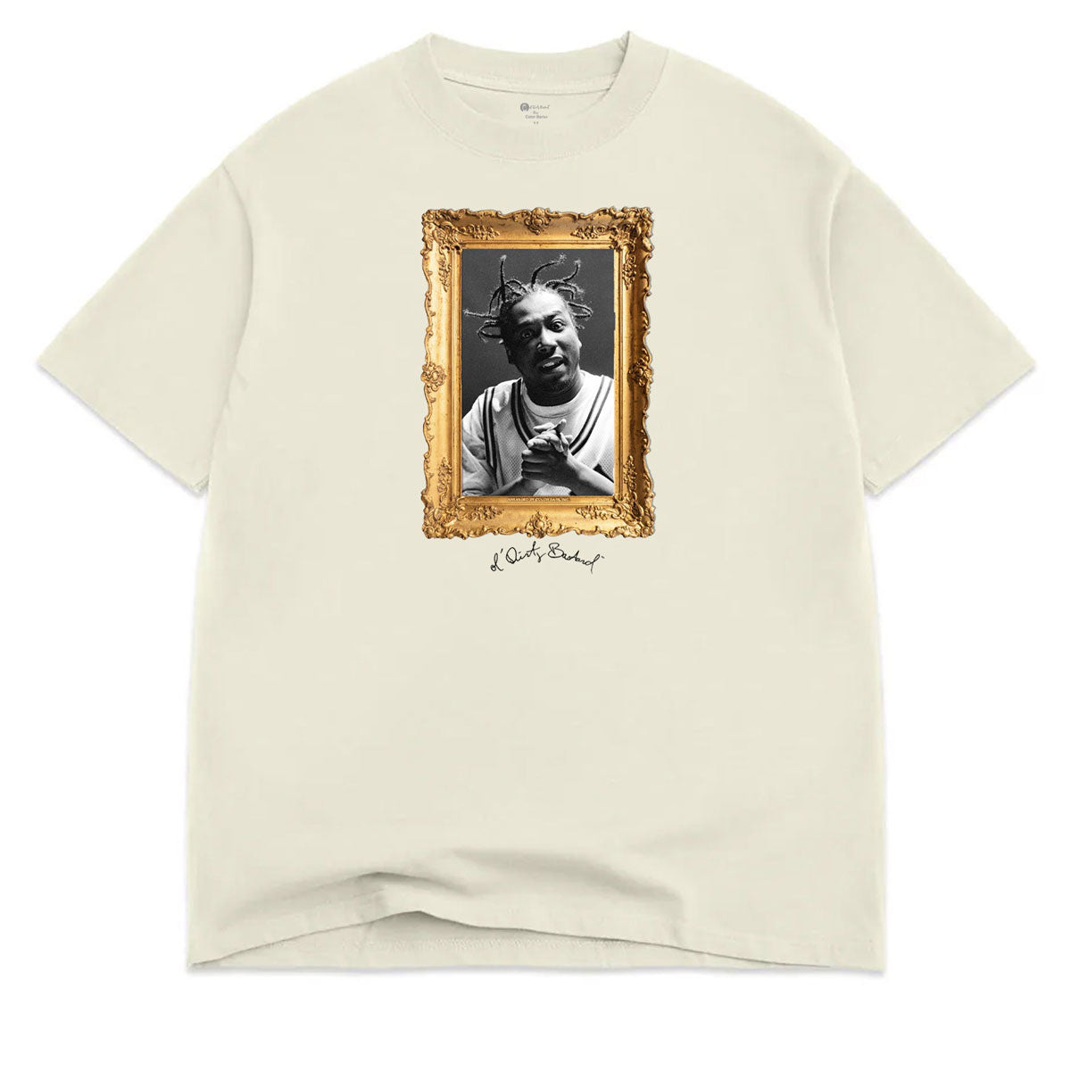 Color Bars x ODB Portrait T-Shirt - Off White image 1