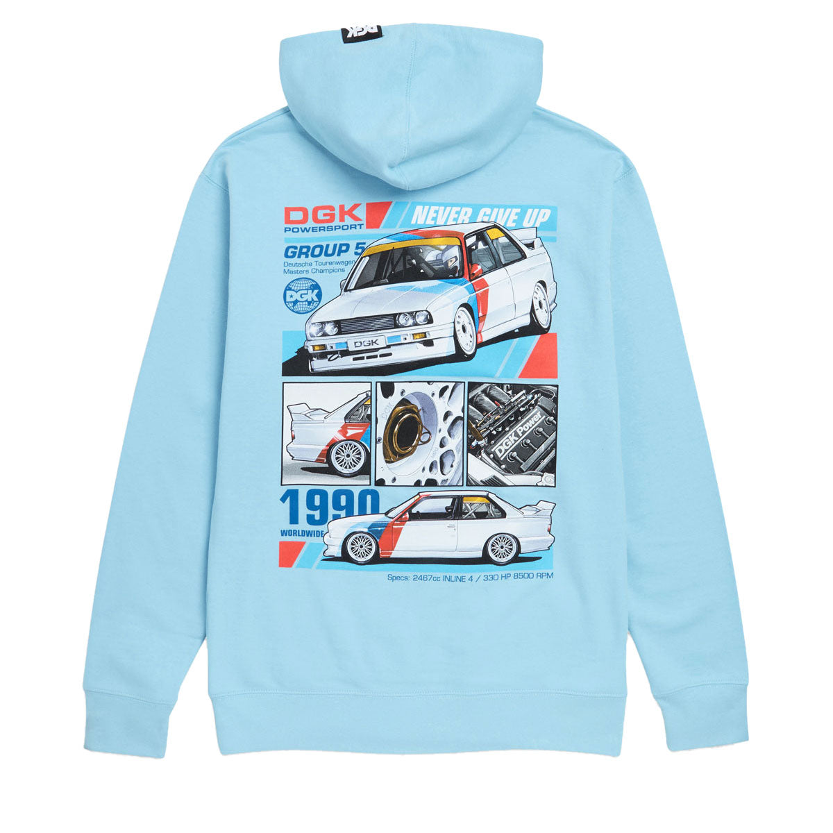 DGK Group 5 Hoodie - Blue Aqua image 2