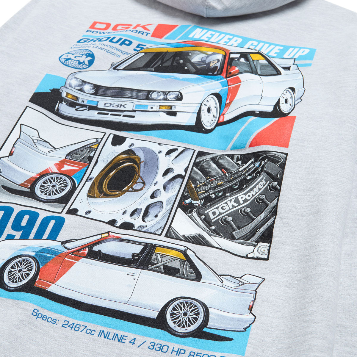 DGK Group 5 Hoodie - Grey Heather image 4