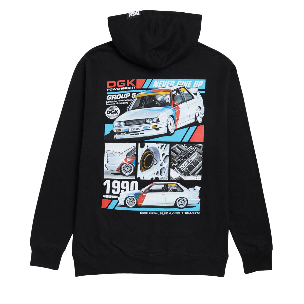 DGK Group 5 Hoodie - Black image 2