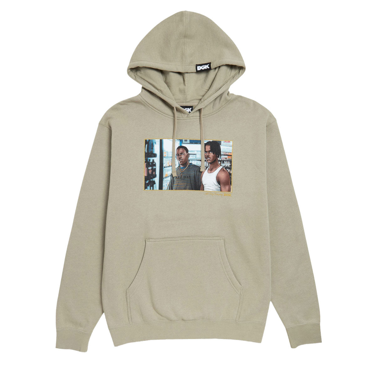 DGK Corner Store Hoodie - Cement image 1
