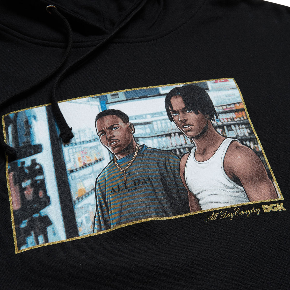 DGK Corner Store Hoodie - Black image 2